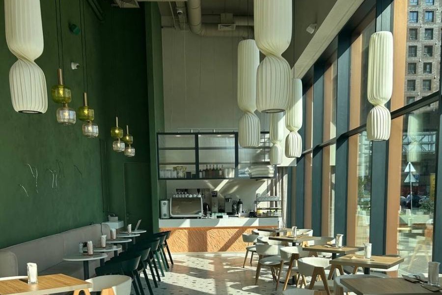 Aтмосферная кофейня  AGNI coffee на наб. Марка Шагала